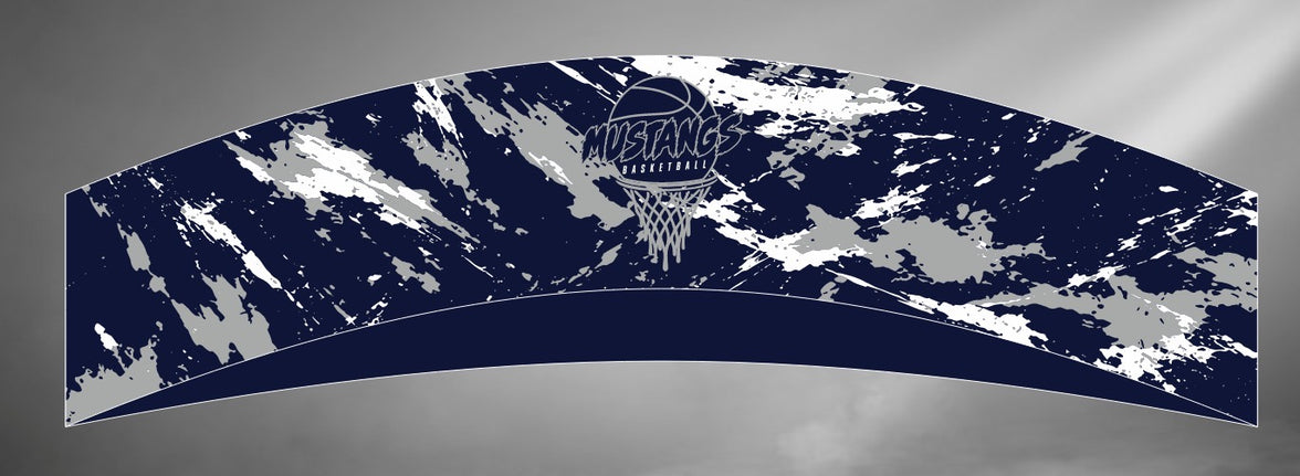 Mustangs Basketball Headband