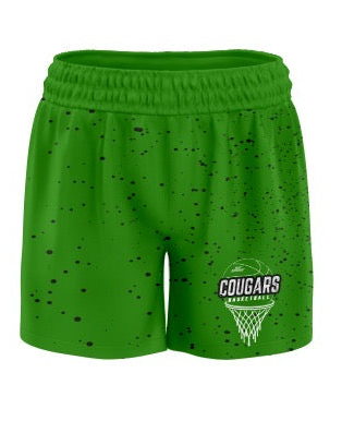 CYB Cougars Basketball Sublimated Shorts