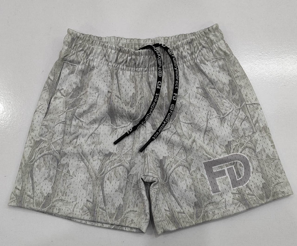 FD Washed Camo Mesh Shorts