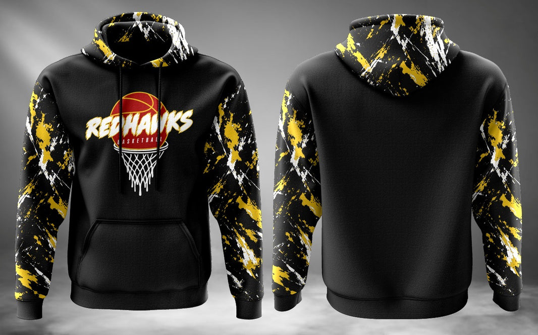 RedHawks Basketball Fleece Hoodie