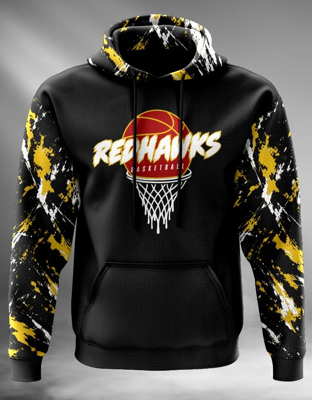 RedHawks Basketball Fleece Hoodie