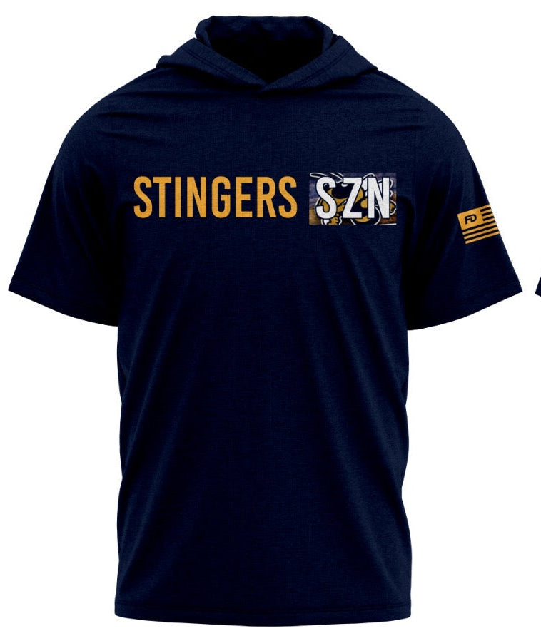 Preorder — Stingers SZN Short Sleeve Hoodie Tee