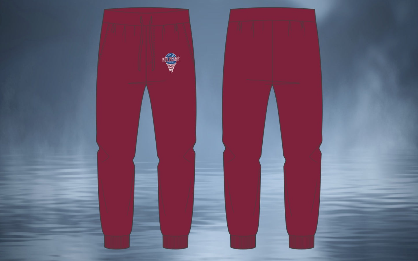 CYB WS Wildcats Custom Sublimated Joggers