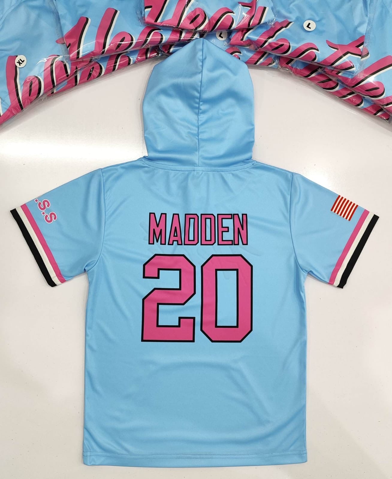 🔥 Custom Hoodie Tees | Fully Sublimated Performance Hooded Shirts