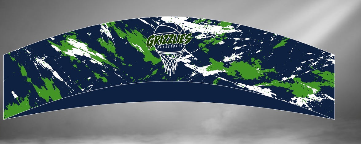 GrizzliesBasketball Headband