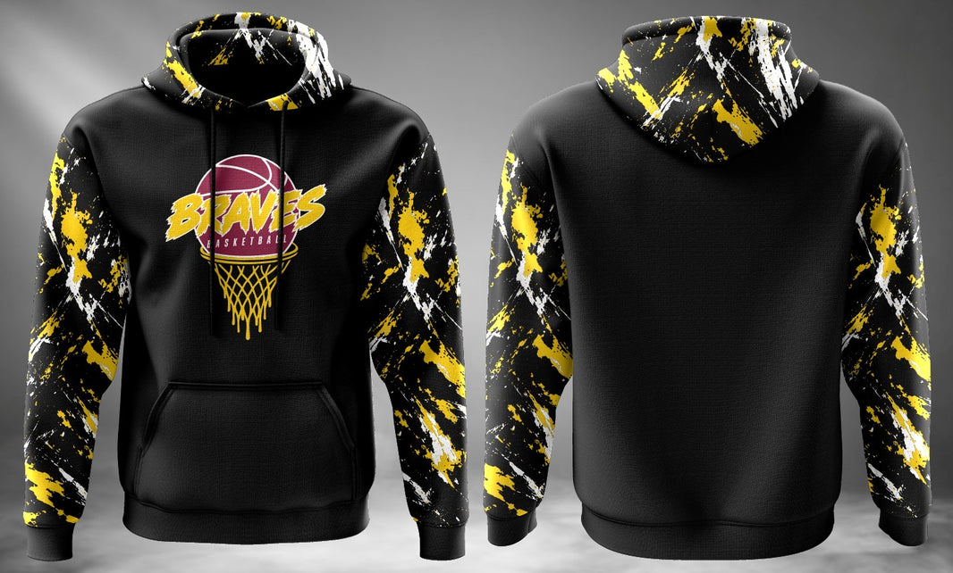 Braves Basketball Fleece Hoodie
