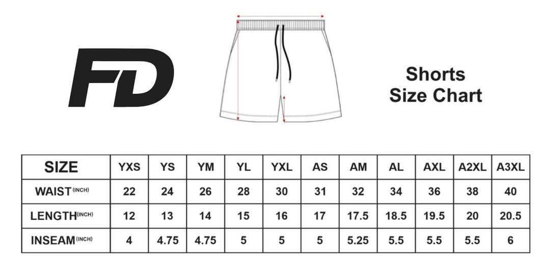 American Drip Shorts – 5” Inseam