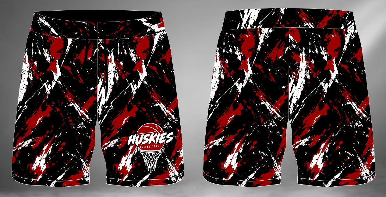 Huskies Basketball Sublimated Shorts