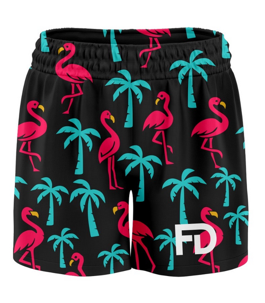 FD Flamingo Flow Drip Shorts – 5” Inseam