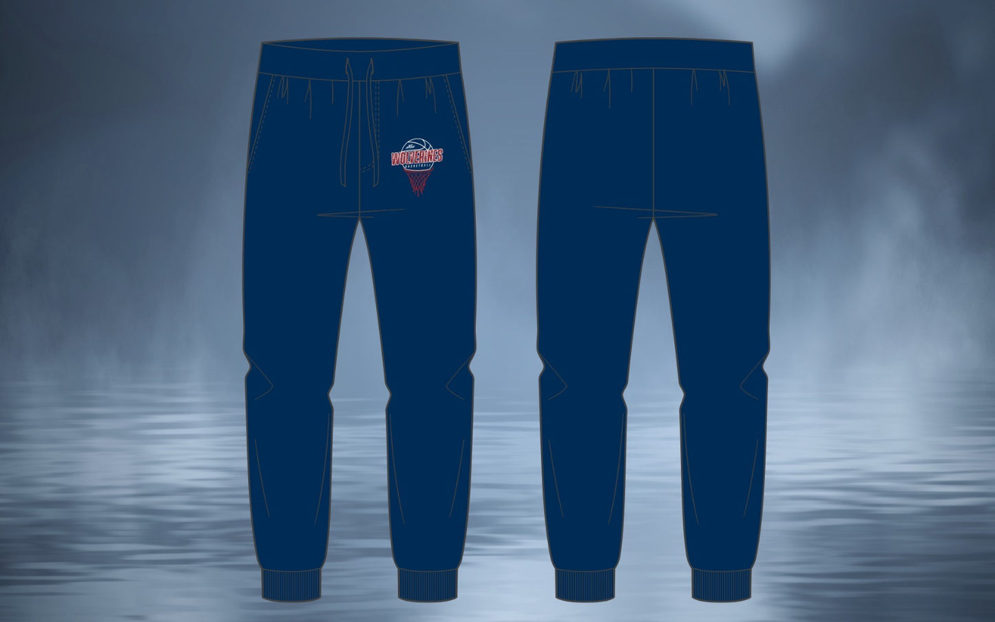 CYB Wolverines Custom Sublimated Joggers