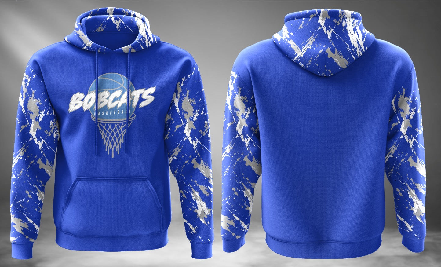 Bobcats Basketball Fleece Hoodie