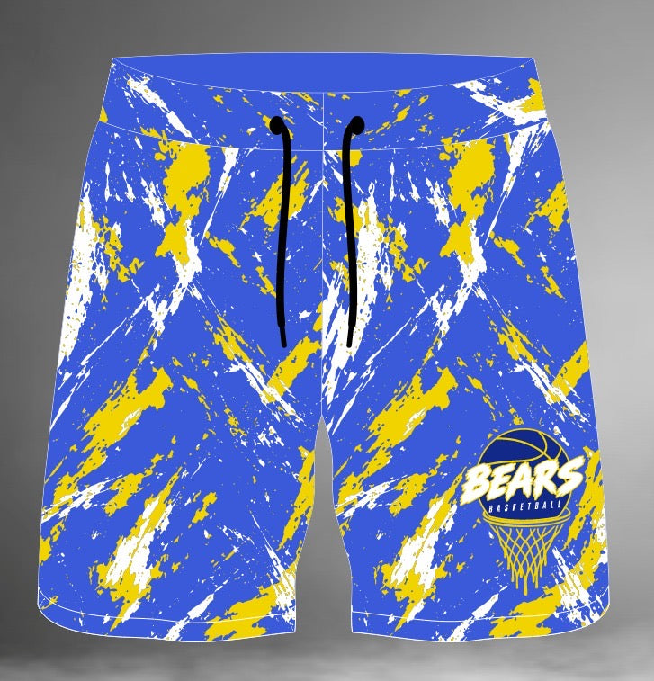 Bears Basketball Sublimated Shorts