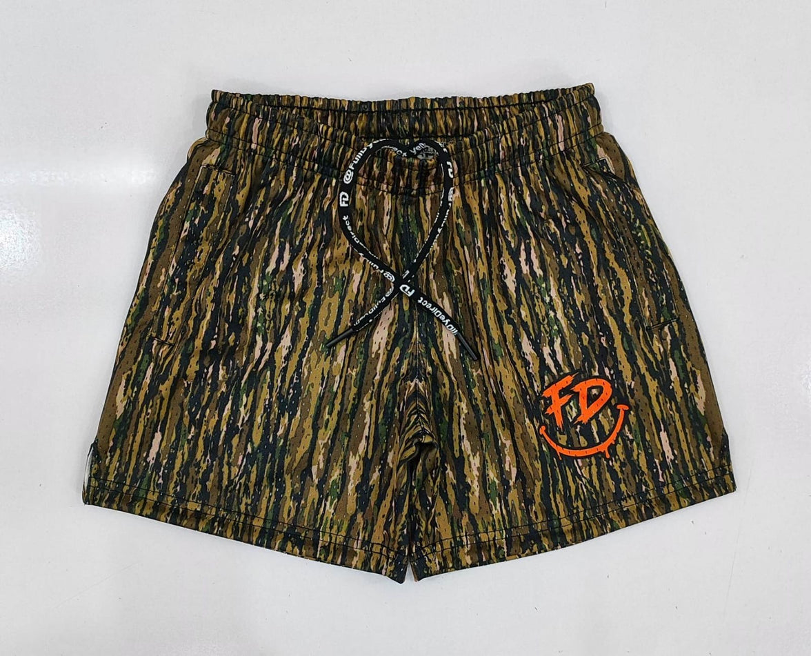 FD Lowlands Camo Shorts – 5” Inseam