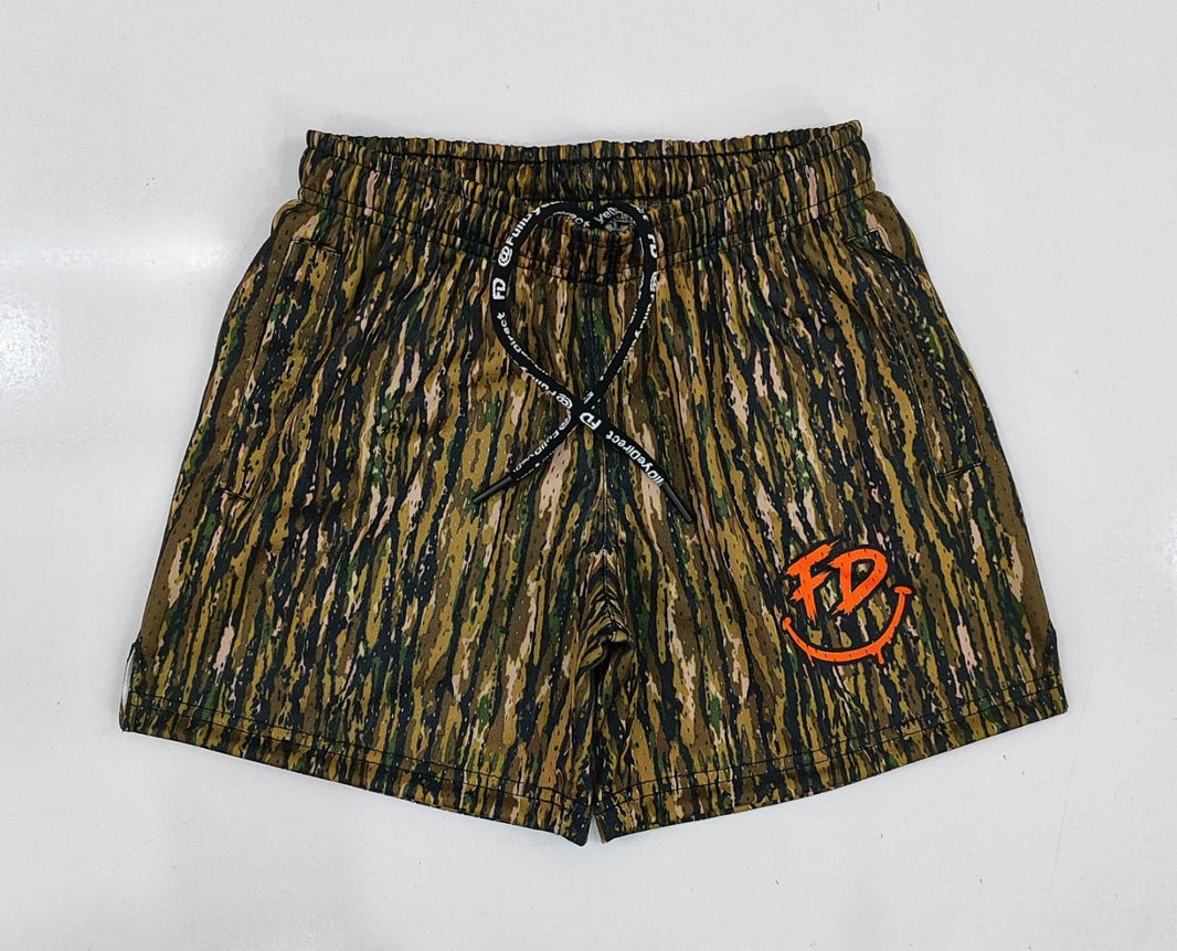 FD Lowlands Camo Shorts – 5” Inseam