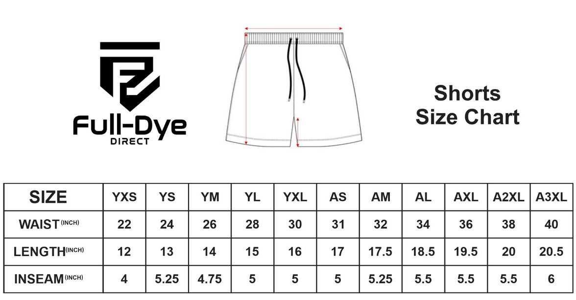 Melt Mode: Cougars Sublimated Shorts- In Stock