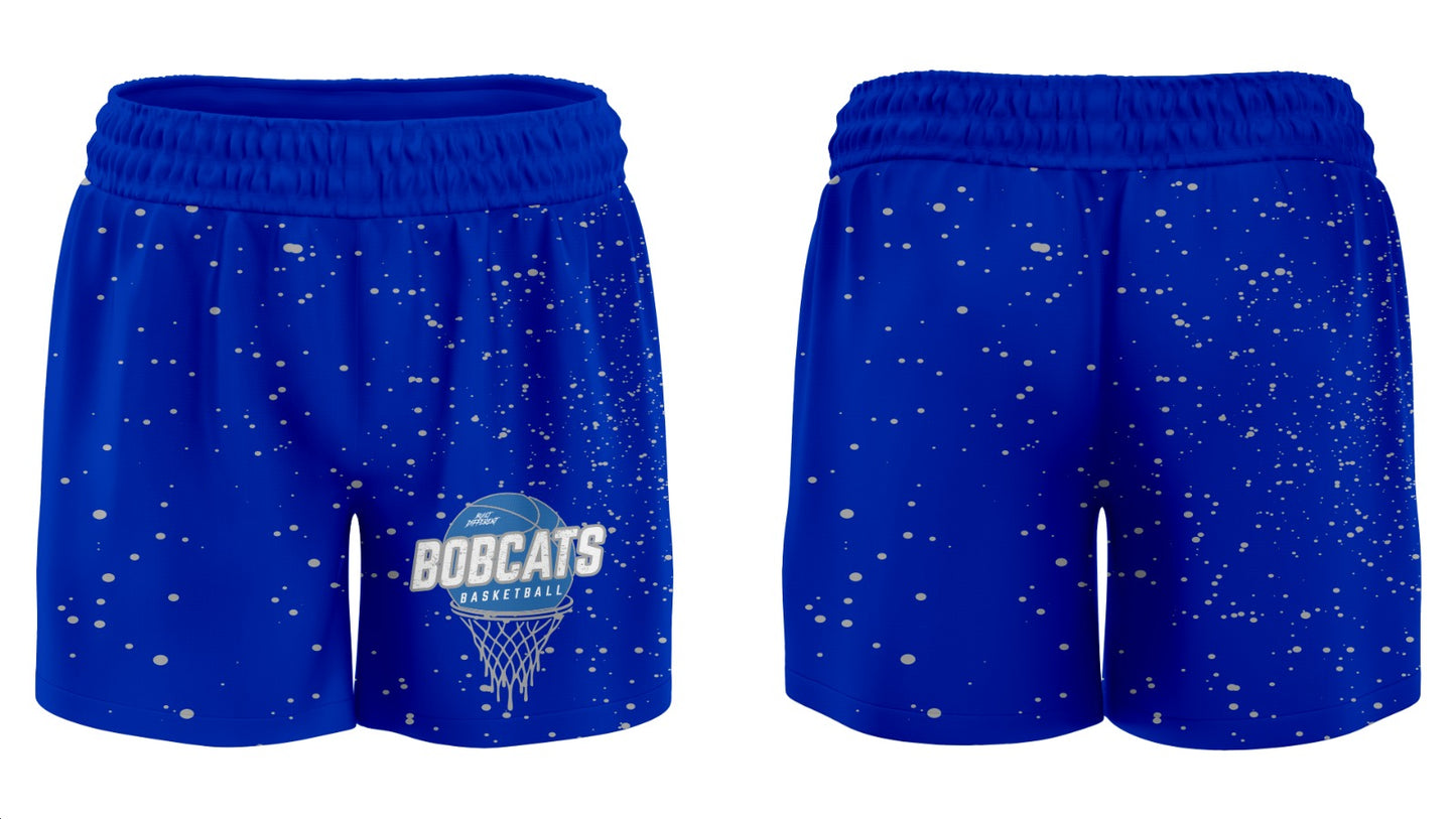 CYB Bobcats Basketball Sublimated Shorts
