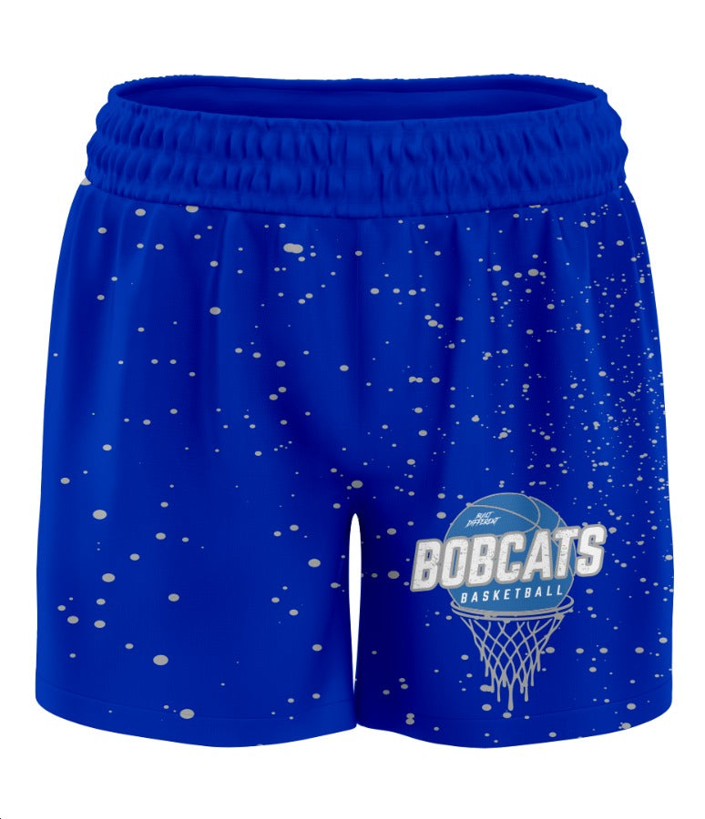 CYB Bobcats Basketball Sublimated Shorts