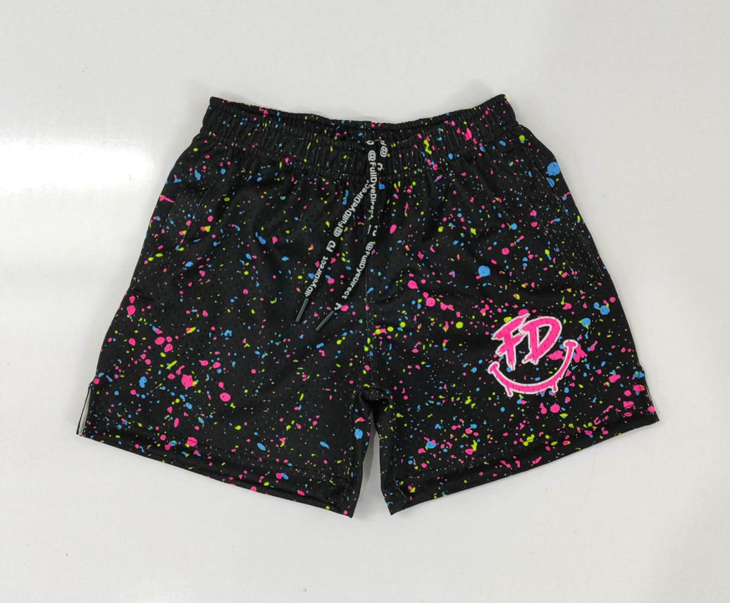 Midnight Meltdown Mesh Shorts