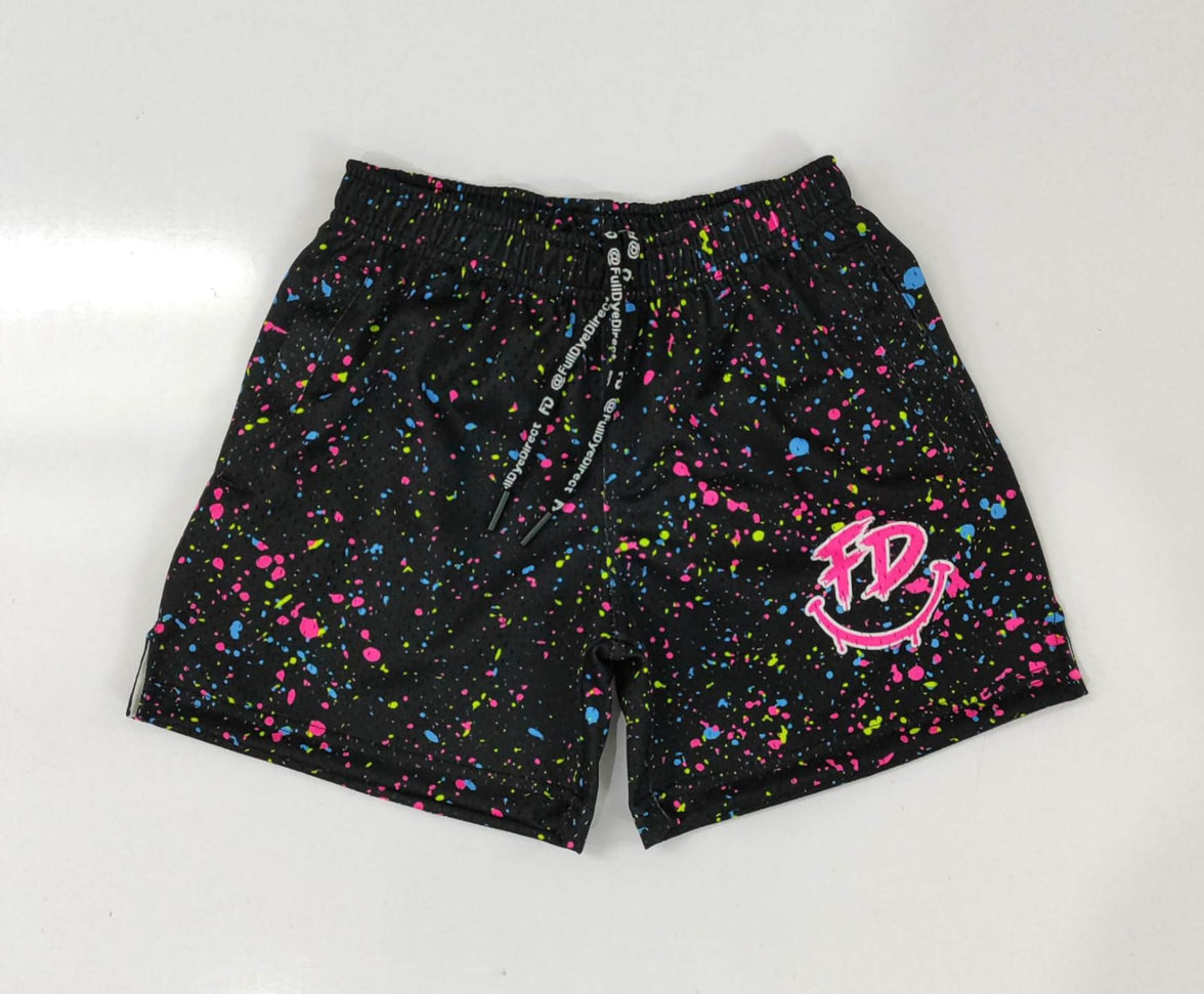 Midnight Meltdown Mesh Shorts