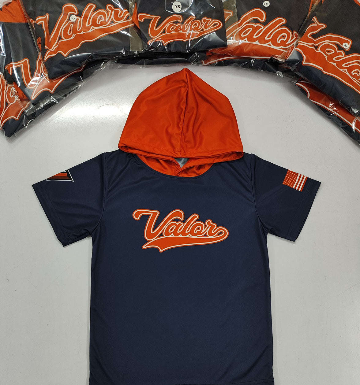 🔥 Custom Hoodie Tees | Fully Sublimated Performance Hooded Shirts
