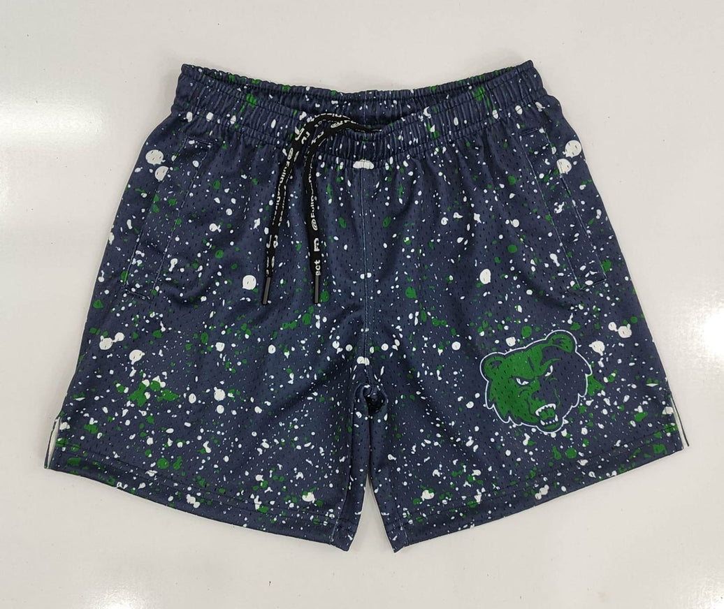 Grizzlies Splatter Mesh Shorts | Final Drop- In Stock