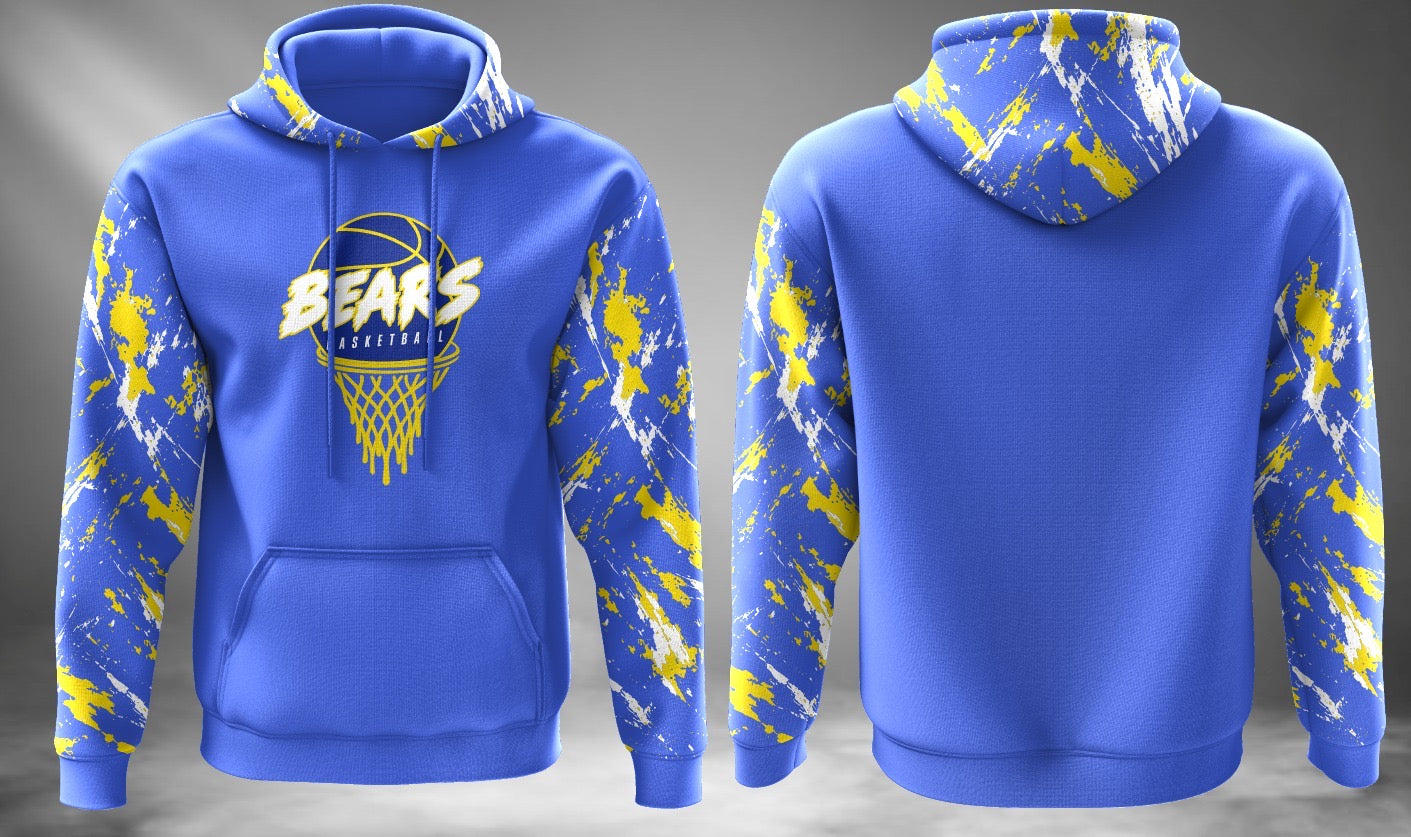 Bears Basketball Fleece Hoodie