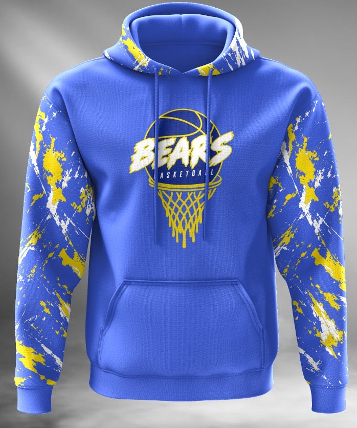 Bears Basketball Fleece Hoodie