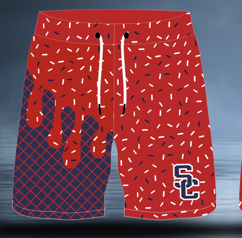 Melt Mode: South Cherokee Sublimated Shorts V2- In Stock Heavy Mesh