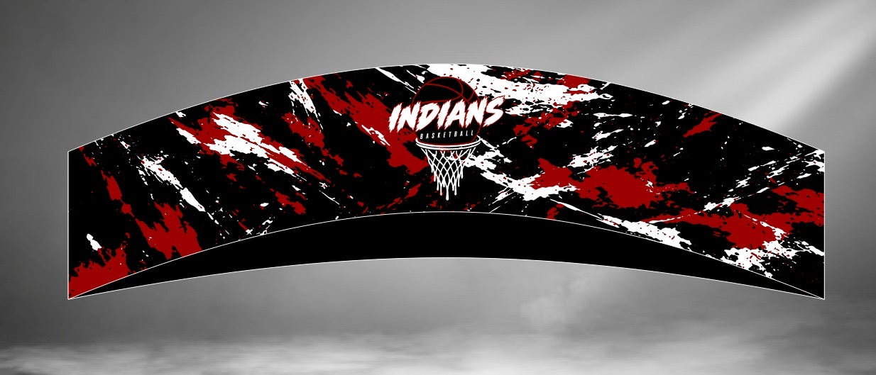 Indians Basketball Headband