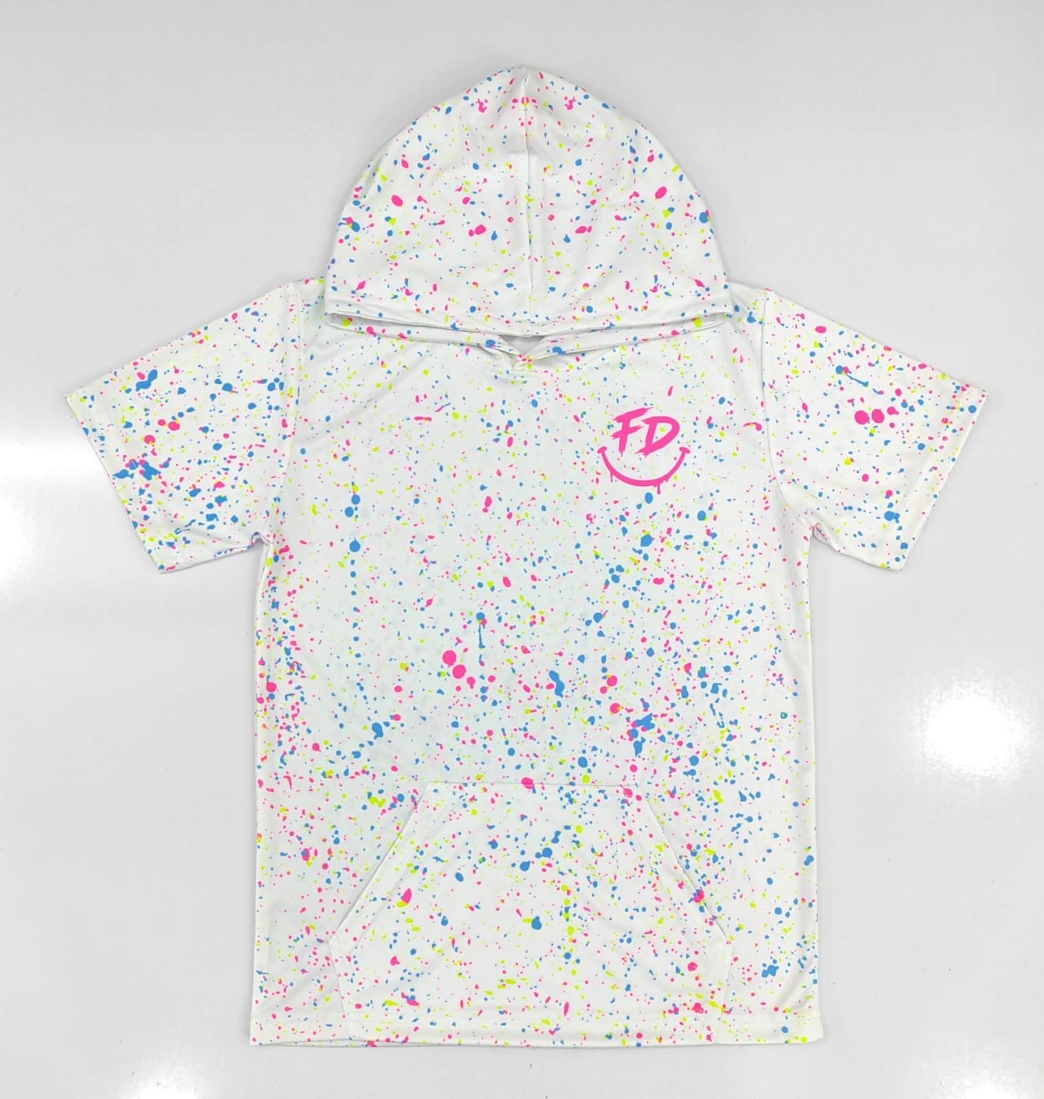 FD Splatterstorm – Whiteout Hoodie Tee