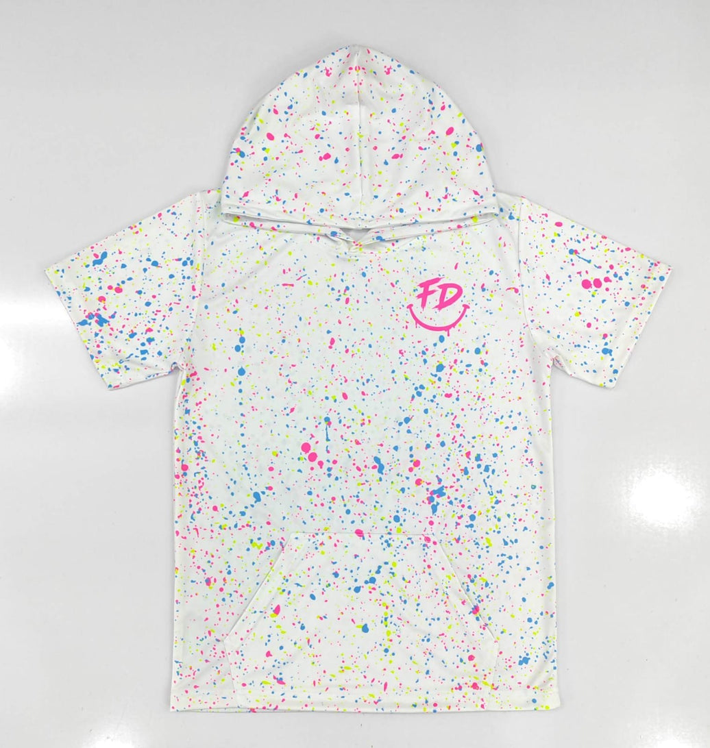 FD Splatterstorm – Whiteout Hoodie Tee