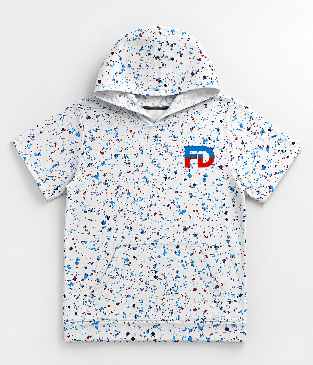 FD Splatter Hoodie Tee