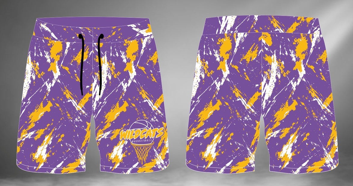 Wildcats Basketball Sublimated Shorts