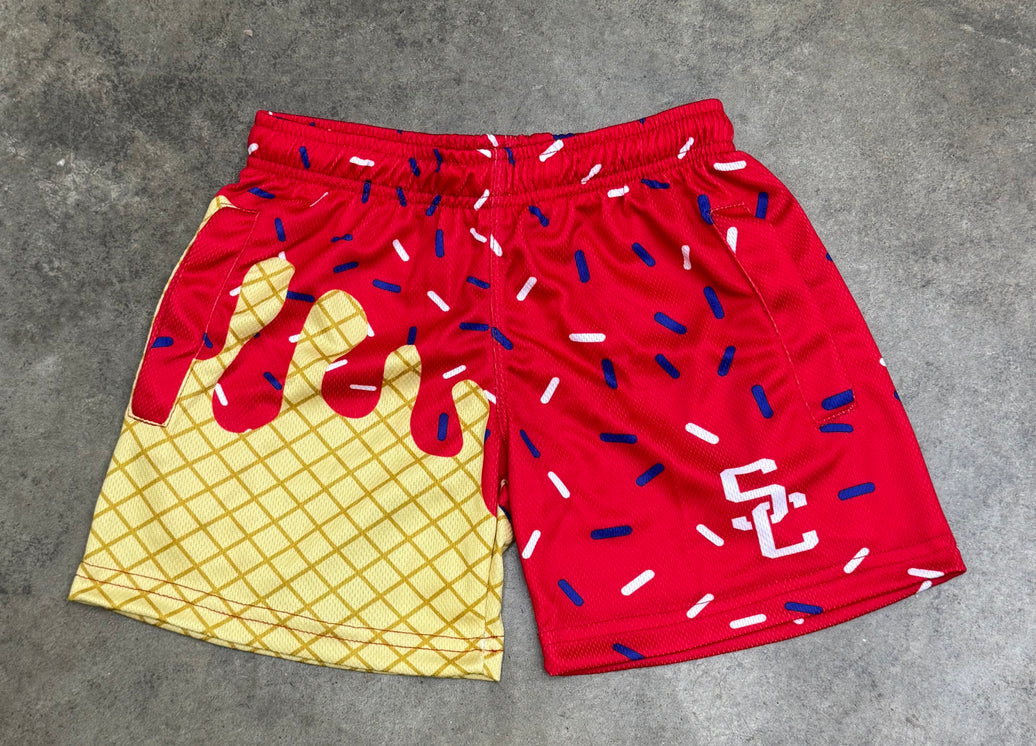 Blowout —Melt Mode: South Cherokee Sublimated Shorts