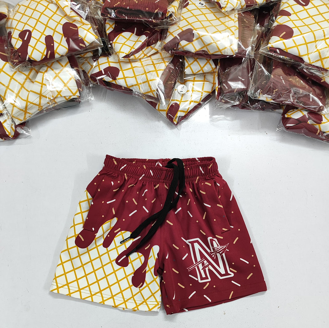 Melt Mode: Noles Sublimated Shorts- In Stock