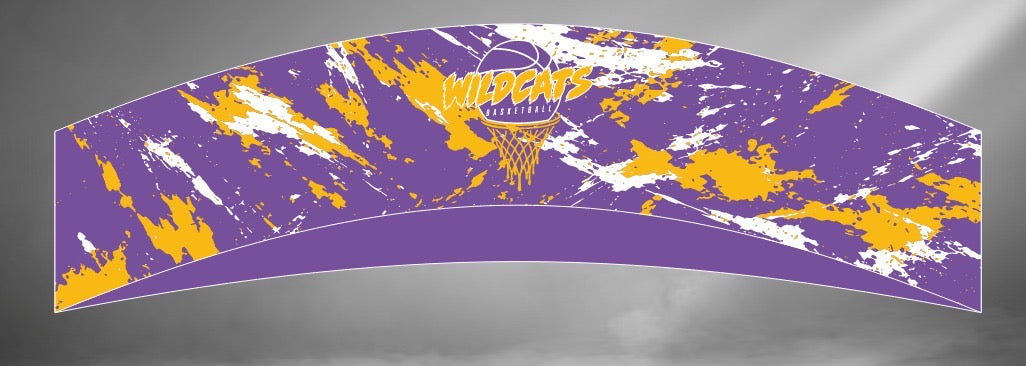 Wildcats Basketball Headband