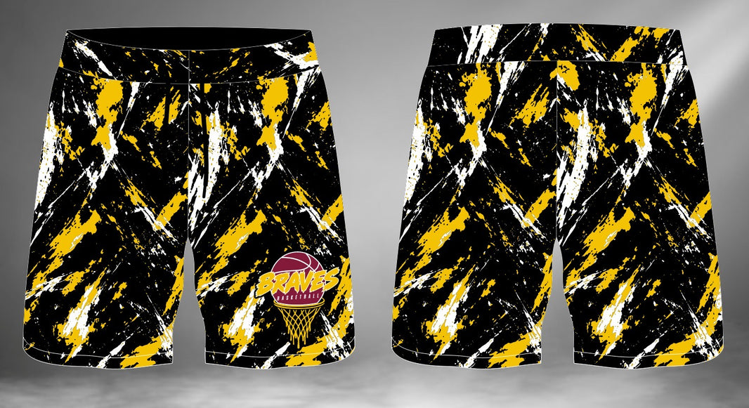 Braves Basketball Sublimated Shorts