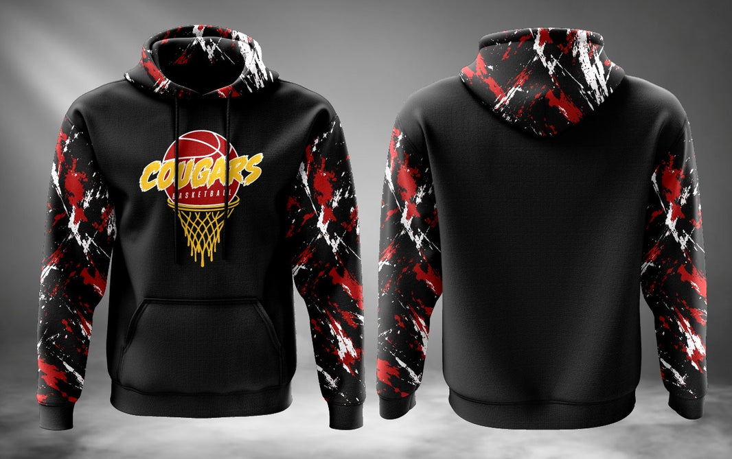 MR Cougars Basketball Fleece Hoodie