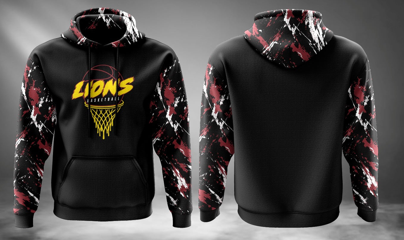 Lions Baseketball Fleece Hoodie
