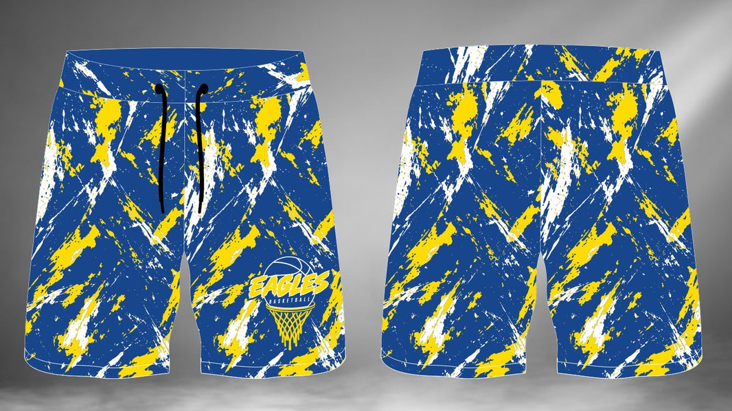 Eagles Basketball Sublimated Shorts