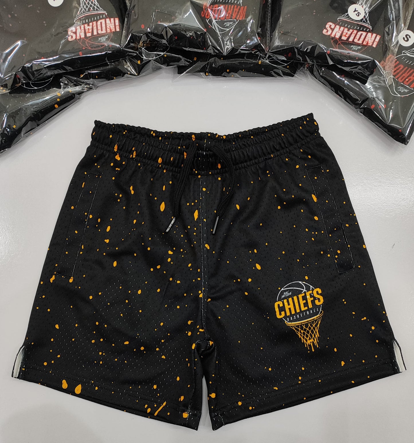 CYB Chiefs Basketball Sublimated Shorts