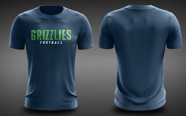 Pre-Order Grizzlies Football Performance Classic Tee