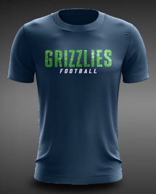 Pre-Order Grizzlies Football Performance Classic Tee