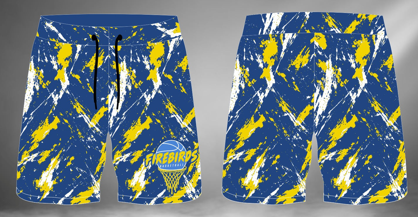 Firebirds Basketball Sublimated Shorts