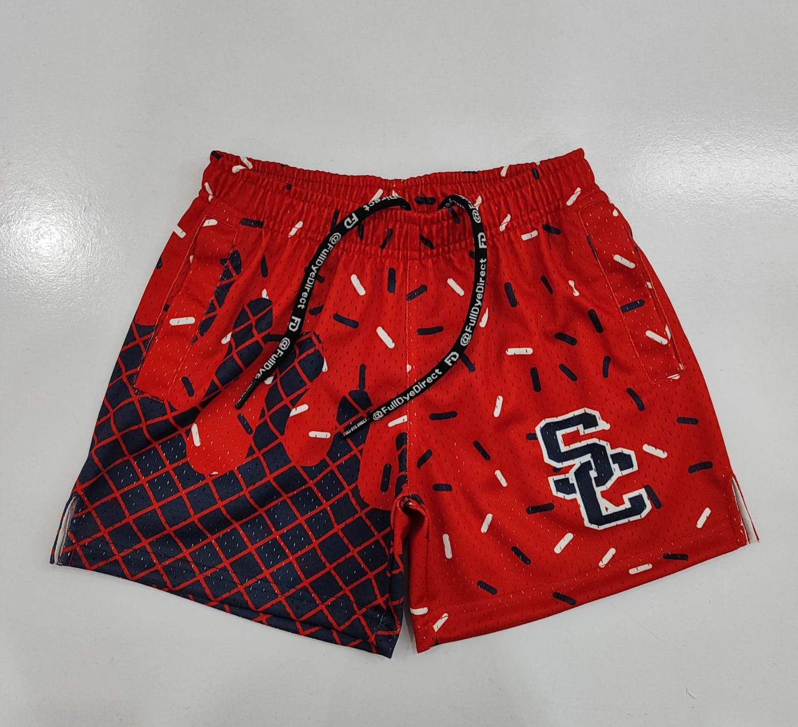Melt Mode: South Cherokee Sublimated Shorts V2- In Stock Heavy Mesh