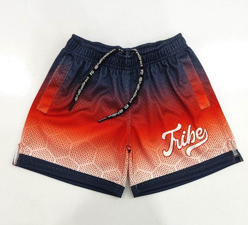 SC Tribe Sublimated Shorts- In Stock Heavy Mesh
