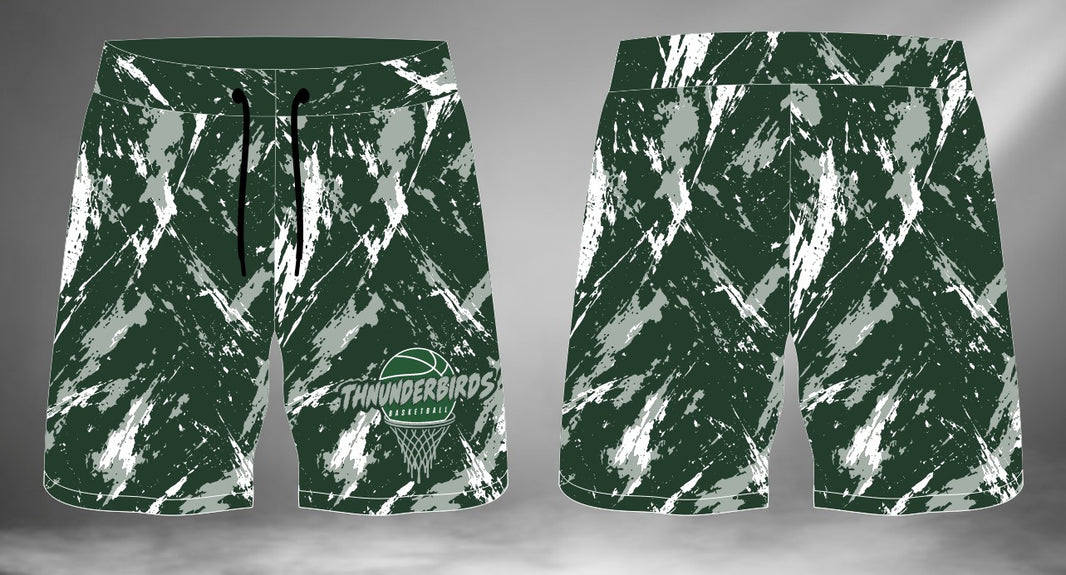 Thunderbirds Basketball Sublimated Shorts