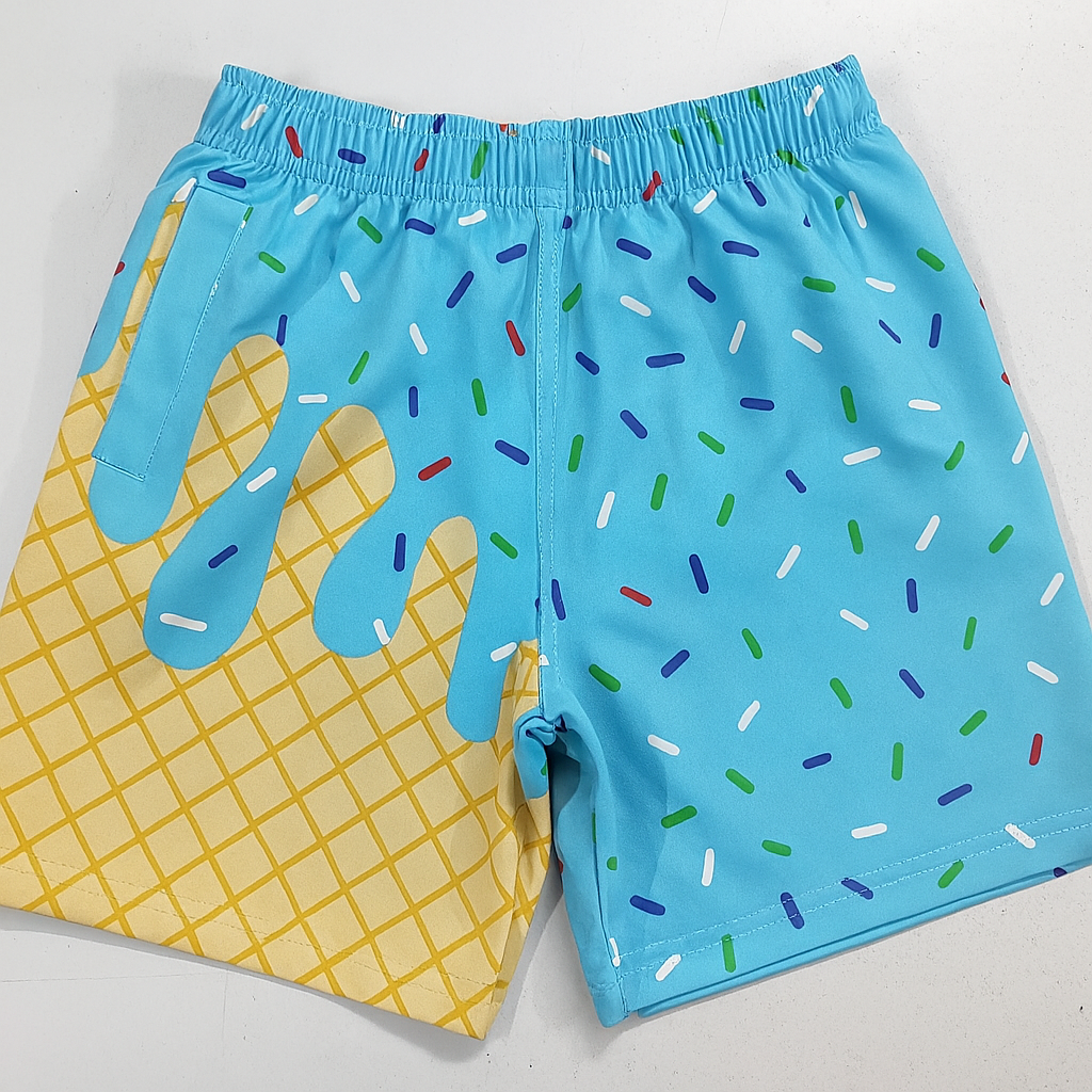 FD Melt Mode Blueberry Drip Shorts – 5” Inseam