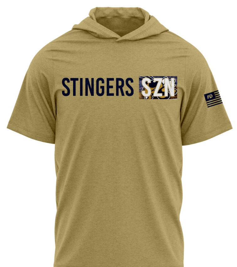 Preorder — Stingers SZN Short Sleeve Hoodie Tee